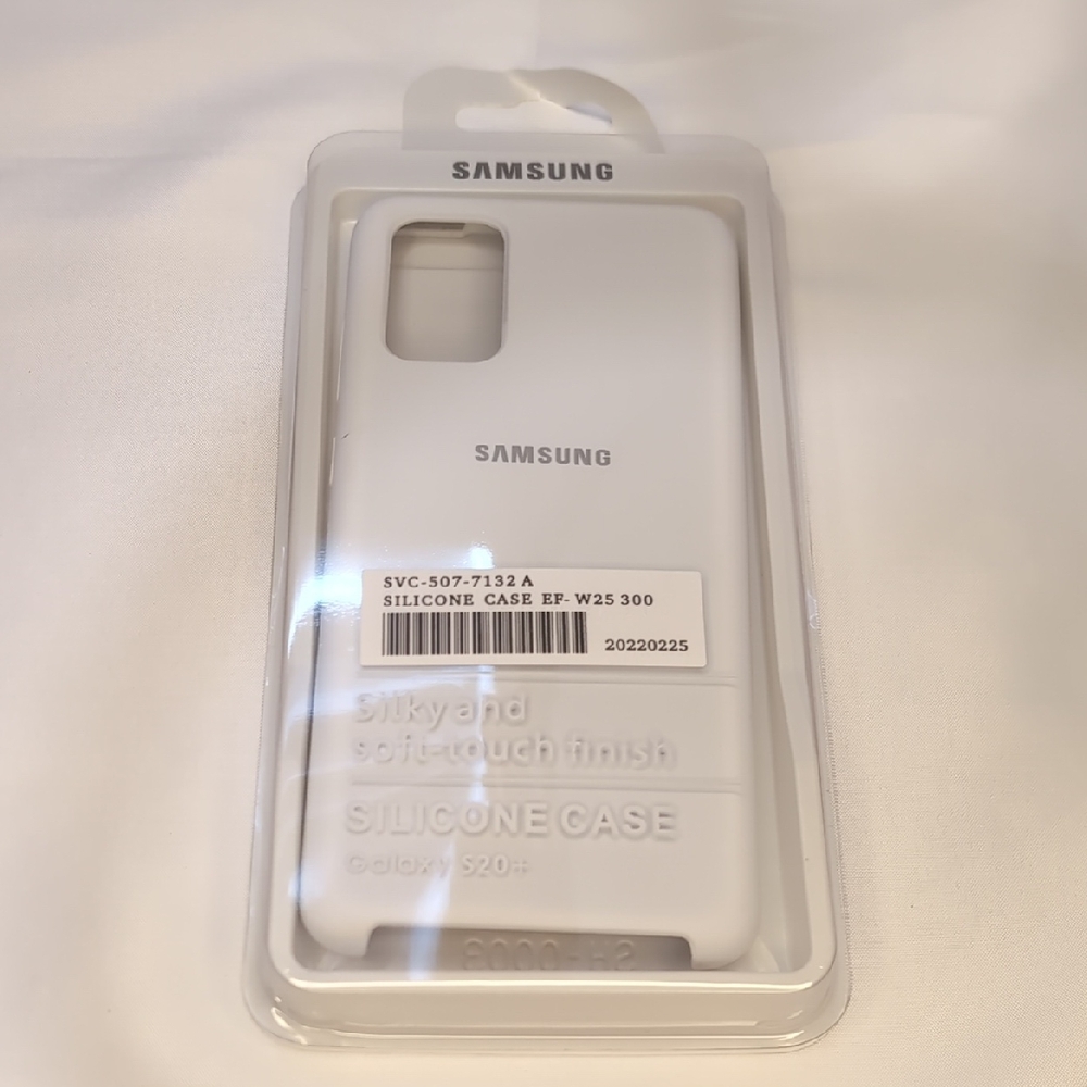 Samsung Galaxy S20+ Soft Silicone Case - White